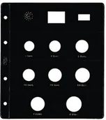 Pojemniki biurowe - Pardo Pardo 171000  zestaw 12 koszulek monet euro normalny, 8 zakwaterowań na dach 171000 - miniaturka - grafika 1