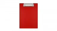 Deski z klipsem - Biurfol Clipboard A5 - czerwona - miniaturka - grafika 1