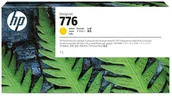 Tusze oryginalne - HP 776 (1XB08A) - oryginalny tusz, yellow (żółty) 1XB08A - miniaturka - grafika 1