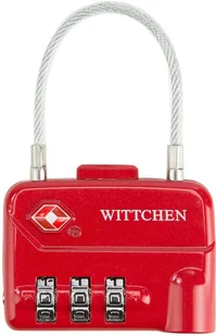 Wittchen Kłódka Kłódeczka do walizki TSA szyfr 024 56-30-024-30 - Akcesoria turystyczne - miniaturka - grafika 3
