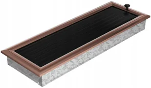 Kratki.pl kratka 17/49 oskar miedziany z żaluzją 49OMIX - Akcesoria kominkowe - miniaturka - grafika 3