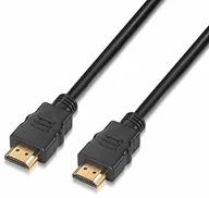 Kable - AISENS aisens A120  0119  1 m kabel HDMI 2.0 (4 K, HDR, 60 Hz, High Speed z Ethernetem, 18 Gbps, Ultra HD) czarny A120-0119 - miniaturka - grafika 1