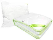 Kołdry - Kołdra + Poduszka Bambusowa 220x200 Antyalergiczna - miniaturka - grafika 1