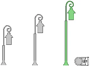 Su-Ma K 5002/1/R - Lampy ogrodowe - miniaturka - grafika 6