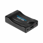 Złącza, przejściówki, adaptery - LP Konwerter HDMI na SCART AP_216231 - miniaturka - grafika 1