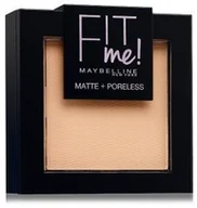 Pudry do twarzy - Maybelline Fit Me kompaktowy puder 9 g Nr. 120 - Classic Ivory - miniaturka - grafika 1