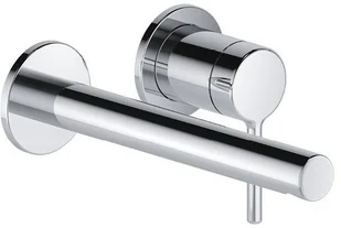 Actima Pi Bateria umywalkowa ścienna chrom AREX.1214CR - Baterie umywalkowe - miniaturka - grafika 2