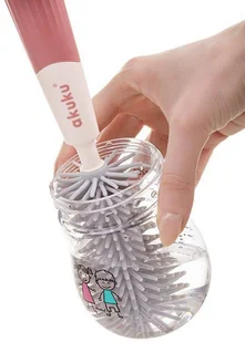 Akuku Szczotka sil. z wym. końcówką benbaby-72880-0 - Akcesoria do karmienia - miniaturka - grafika 2