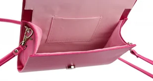 PolskaGalanteria.pl Elegancka Torebka/Kopertówka Torebka Wizytowa PolskaGalanteria WZÓR 1 BL RÓŻOWY KRÓTKA - Torebki damskie - miniaturka - grafika 7