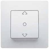 Wyłączniki światła i elektryczne - Legrand Przycisk do rolet Niloe komplet biały 396456 - miniaturka - grafika 1