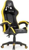Fotele gamingowe - Zenga Fotel Zenga Fotel Gamingowy Gracza Infini Five Black/Yellow - miniaturka - grafika 1