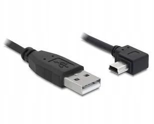 Delock Kabel mini Usb kątowy prawo - Usb M/M 2.0 3 - Kable komputerowe i do monitorów - miniaturka - grafika 3