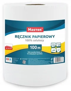 Master Ręcznik papierowy 100m 100% celuloza - Ściereczki, gąbki, czyściki - miniaturka - grafika 2