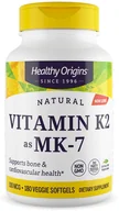 Witaminy i minerały dla sportowców - HEALTHY ORIGINS HEALTHY ORIGINS Natural Vitamin K2 As Mk-7 180vegcaps - miniaturka - grafika 1