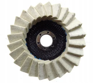 Verto Filc polerski na rzep 125mm, , 61H700 - Materiały ścierne - miniaturka - grafika 2