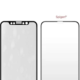 Spigen Szkło Glas.tR Slim FC Apple iPhone X Xs Czarne 4250X1 - Szkła hartowane na telefon - miniaturka - grafika 14