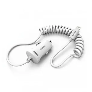 A Plus ŁADOWARKA SAMOCHODOWA LIGHTNING 12V 2,4A BIAŁA) - Ładowarki samochodowe - miniaturka - grafika 3