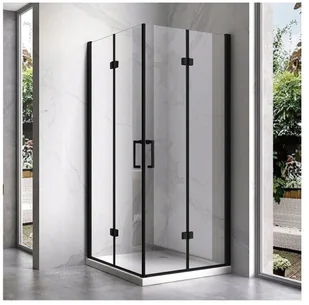 231 HYDAR KABINA PRYSZNICOWA 90x90 BLACK SKŁADANA 6MM 23178226 78226-uniw - Kabiny prysznicowe - miniaturka - grafika 3