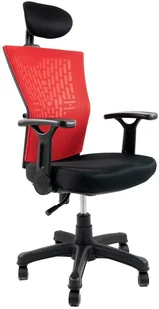 Fotel biurowy, krzesło biurowe ARTNICO Fotel biurowy ergonomiczny Artnico Mesh B20 czerw 130554 - Fotele i krzesła biurowe - miniaturka - grafika 8