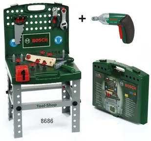 Klein Warsztat Bosch walizkowy z wkrętarką Ixolino 8686 - Mały majsterkowicz - miniaturka - grafika 2