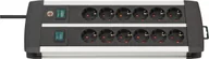 Listwy zasilające - Brennenstuhl Premium-Alu-Line Technik 12 port (1391000912) - miniaturka - grafika 1