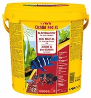 Pokarm dla ryb - Sera Cichlid - główna wyściółka, 10 l, czerwony - miniaturka - grafika 1