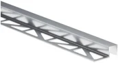 Listwy i profile - STANDERS Profil wykończeniowy Aluminium kwadrat 8 X 10 mm / 2.5 m Elpol Srebrny Standers - miniaturka - grafika 1
