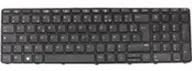 Klawiatury do laptopów - HP Keyboard (France) - Klawiatura zamienna notebooka - Czarny 827028-051 - miniaturka - grafika 1