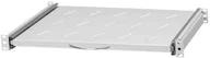 Akcesoria do szaf serwerowych - StalFlex Półka do szafy 19" z otworami 350 mm 1U wysuwana szara RSR19-1U-350G - miniaturka - grafika 1