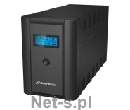 PowerWalker VI 1200 LCD UPS Power Walker Line-Interactive 1000VA VI1200LCD - Zasilacze awaryjne UPS - miniaturka - grafika 2