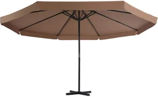 vidaXL Parasol ogrodowy z przenośną podstawą, taupe vidaXL - Parasole ogrodowe - miniaturka - grafika 3