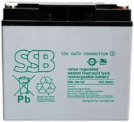 Baterie do zasilaczy awaryjnych UPS - SSB Sbl 20-12i 12V 20AH Akumulator Agm - miniaturka - grafika 1
