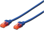 Kable miedziane - Digitus Patchcord U-UTP Cat6 LSZH 0.5m niebieski DK-1617-005/B DK-1617-005/B - miniaturka - grafika 1