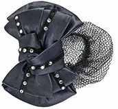 Pozostałe akcesoria dla kotów - HKM Sports equipment HKM Siatka na włosy syntetyczne diamentami, m, czarny - miniaturka - grafika 1