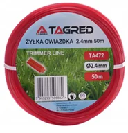 Akcesoria do kos i kosiarek - Żyłka Do Kosy Spalinowej Gwiazdka 2.4mm 50m, Mocna - miniaturka - grafika 1