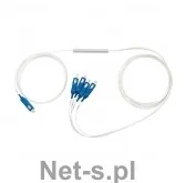 Qoltec Splitter światłowodowy 1x4, G.657A SC/PC - SC/PC SingleMode 54203 - Adaptery i przejściówki - miniaturka - grafika 2