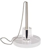 Przyborniki na biurko - Maul Transparentna akrylowa stojak na długopis "", metalowy, trwały, przezroczysta, 44270 05 4427005 - miniaturka - grafika 1