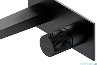 Omnires Contour bateria umywalkowa podtynkowa antracyt CT8015AT | - Baterie umywalkowe - miniaturka - grafika 3