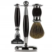 Akcesoria do golenia męskie - Gepard Zestaw Do Golenia Maszynka Pędzel Stojak 3w1 H-15 - miniaturka - grafika 1