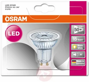 Osram Żarówka LED ST PAR 16 50 36 4.3 W/827 GU10 - Żarówki LED - miniaturka - grafika 3