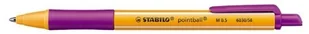 Stabilo SCHWAN Długopis automatyczny 0.5mm fioletowy Pointball - Długopisy - miniaturka - grafika 2