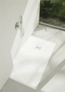 Schedpol Schedline Brodzik prostokątny kompozytowy Schedline PROTOS White Stone 90x80 3SP.P1P-8090/B/ST-M1/B/ST - Brodziki prysznicowe - miniaturka - grafika 6