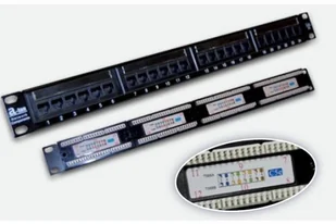 A-LANTEC A-LANTEC Panel Patch panel UTP 24 porty LSA kat.5e PK003 - Panele krosownicze - miniaturka - grafika 3