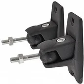 Statywy i uchwyty do lamp - Adastra adastra UM01 Uchwyty głośnikowe ścienne czarne 129.207UK - miniaturka - grafika 1