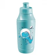 Kubki dla dzieci - BranQ BRANQ 1990 BIDON BUTELKA NA WODĘ 350 ML DLA DZIECI DINOZAUR W KOSMOSIE 5901098199032 - miniaturka - grafika 1