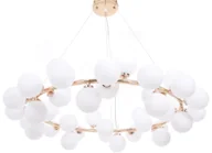 Lampy sufitowe - Lumina Deco Deco NOWOCZESNA LAMPA WISZĄCA ZŁOTA MARSIADA W40 LDP 6033-40 (GD) - miniaturka - grafika 1