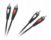 Kable komputerowe i do monitorów - Cabletech Kabel 2RCA-2RCA 3.0M Eco-line - miniaturka - grafika 1