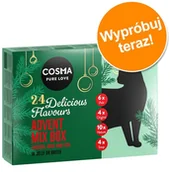Mokra karma dla kotów - Cosma Adwentowy pakiet mieszany 24 x karma mokra (1710 g) - miniaturka - grafika 1