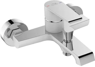 Laveo Largo bateria wannowa ścienna bez zestawu natryskowego BAH 610D - Baterie wannowe i prysznicowe - miniaturka - grafika 2