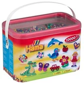 Zabawki kreatywne - Hama Ironing beads in Bucket-Mix (067) 10.000th. 202-67 - miniaturka - grafika 1